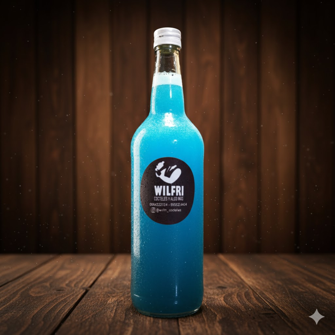Cóctel Long Island Blue 750ml
